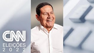 Hamilton Mourão é eleito senador pelo Rio Grande do Sul  CNN ELEIÇÕES [upl. by Nazario]