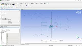 ANSYS Design Modeler Tutorial 1 Sketching1 [upl. by Tiedeman]