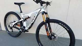 2017 Pivot Mach 429 Trail Test Ride amp Review [upl. by Airla]