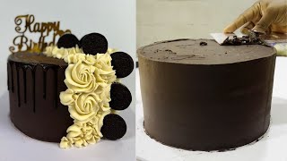 Chocolate Ganache Cake [upl. by Kcirej]