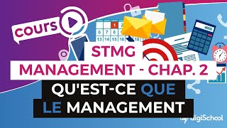 Chapitre 2  Questce que le management  Management Bac STMG  digiSchool [upl. by Ahtebat]