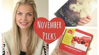 NOVEMBER PICKS  Fashion Food Lifestyle [upl. by Blane65]