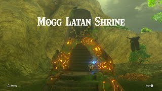 Zelda BOTW  57120 Mogg Latan Shrine Ridgeland Tower Region [upl. by Noreg]