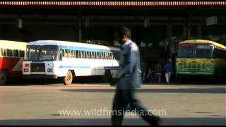 Karnataka State Road Transport Corporation bus stand or Majestic bus stand Bangalore [upl. by Sauder]