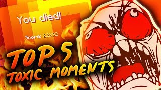 Top 5 TOXIC Moments in Minecraft Explicit [upl. by Eniamrahs]