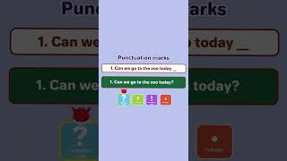 English Quiz For Kids Punctuation [upl. by Weisberg]