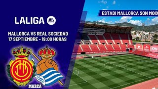 RCD MALLORCA VS REAL SOCIEDAD [upl. by Nailil]