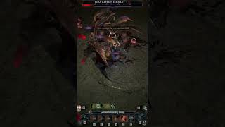 Fast Elias Kill  Rend Barbarian  Diablo 4 shorts [upl. by Mezoff]