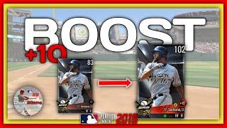 How to boost in MLB Perfect Inning 2019 [upl. by Clevey281]