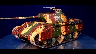 Painting Rubicon Models 156 German Panther Part 2 [upl. by The]