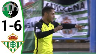 Gévora vs Real Betis 16 Gol de Vitor Roque todos los goles y resumen ampliado [upl. by Adrien]