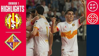 Resumen PrimeraDivisiónFS  Industrias Santa Coloma 42 Mallorca Palma Futsal  Jornada 1 [upl. by Cade]