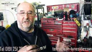 TerraClean applied to a diesel engine [upl. by Jarrad]