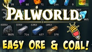 The Ultimate Palworld Mining Base Easy Ore amp Coal Guide [upl. by Begga]