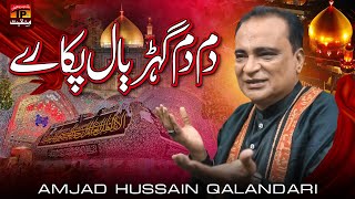 Dam Dam Ghariyal Pukaray  Amjad Hussain Qalandari  TP Manqabat [upl. by Selima680]