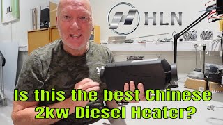 Indeept review of the excellent 2KW HLN Aerolyn 2000 Diesel Heater [upl. by Ayhtnic]