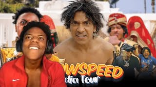 iShowSpeed Reacts To Purav Jha quotIShowSpeed INDIA TOURquot Video [upl. by Ayhtnic640]