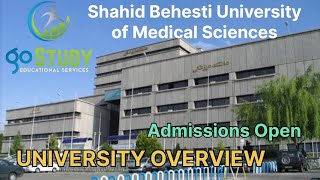 Shahid Behesti University of Medical Science  Overview  Fee  Admissions  MBBS in Iran 🇮🇷 mbbs [upl. by Artemed]