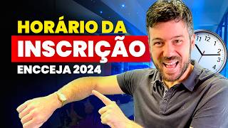 Divulgado horário oficial da Inscrição ENCCEJA 2024 [upl. by Eerdua]