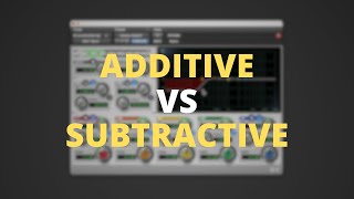 Additive EQ Vs Subtractive EQ [upl. by Imoyn183]