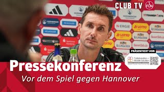 RELIVE Die PK vor dem Spiel gegen Hannover [upl. by Gill]