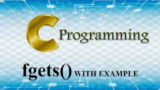 31  C PROGRAMMING LANGUAGE  fgets with example IN C  TAMIL TUTORIALS  FOR STUDENTS  PART 14 [upl. by Akinwahs]