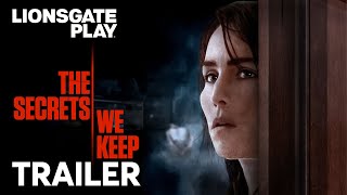 The Secrets We Keep  Official Trailer  Noomi Rapace  Joel Kinnaman lionsgateplay [upl. by Electra]