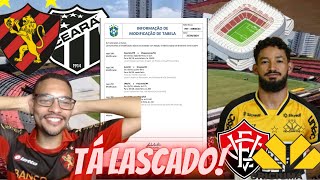 💣SPORT X CEARÁ ADIADO  VAI SER NA ILHA OU NA ARENA ARTHUR CAÍQUE DECIDIU E O VITÓRIA ESTÁ LASCADO [upl. by Mckenzie272]