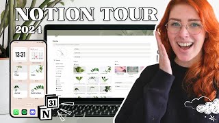 This Notion setup took 5 years to build  Notion 2024 tour including FREE template [upl. by Wendin]