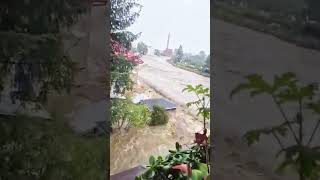 Insane flooding in Glucholazy Poland 15092024 naturaldisaster poland europe [upl. by Anelahs]