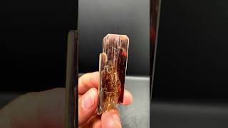 Brookite Crystal from Pakistan  Fine Art minerals  Brookite [upl. by Enilorac381]