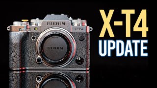 Fujifilm XT4 Firmware Update 120 Review [upl. by Aleuqahs85]