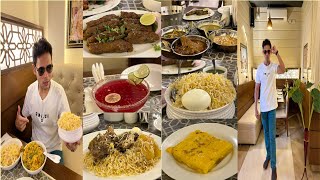 Best Buffet in Kolkata  KARIM’S GOLPARK  Unlimited MUTTON BIRYANI  3 types of Mutton Kebabs😋🤩 [upl. by Anoyek330]