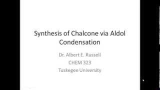 Synthesis of Chalcone Experiment 1 [upl. by Naesed374]