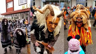 Crazy Carnival in Germany  The SwabianAlemannic Fastnacht in South Germany  German Carnival Show [upl. by Selinski976]