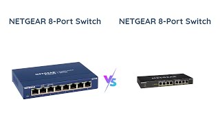 NETGEAR GS108 vs GS308PP Gigabit Ethernet Switch Comparison [upl. by Elrebmik404]