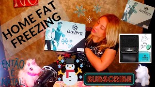 I TRIED ISAVERA HOME FAT FREEZING FOR 7 DAYS SO YOU DONT HAVE TO DOES IT REALLY WORK 1 [upl. by Paulina]