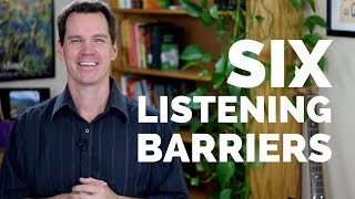 Barriers to Effective Listening [upl. by Virgel599]