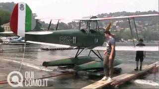 Caproni Ca 100 lidrovolante più vecchio del mondo torna a volare [upl. by Millham]