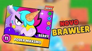 Novo BRAWLER BERRY no BRAWL STARS [upl. by Alburga]