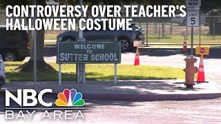 Antioch teacher on administrative leave over Halloween costume [upl. by Yllrebmik]