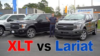 F150 XLT vs Lariat  Price and Feature Differences [upl. by Silvie]