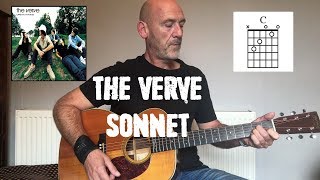 The Verve  Sonnet  Guitar lesson by Joe Murphy [upl. by Hazmah]