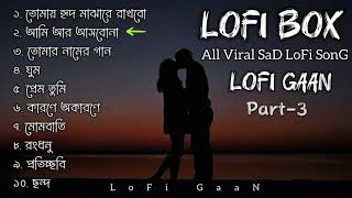 অনেক কষ্টের সব Bangla LoFi Song  Emotional Bangla LoFi Song  LoFi GaaN Part3 [upl. by Krystal]