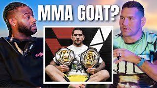 Is Alex Pereira On Of The MMA GOATs  Aljo and Chris Weidman [upl. by Stavro]