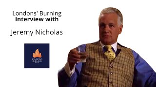 Londons Burning Interview with Jeremy Nicholas March 2023 [upl. by Eynttirb492]