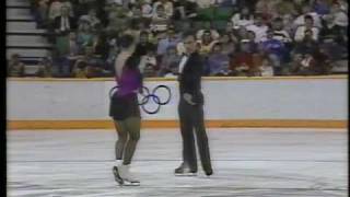 Wilson amp McCall CAN  1988 Calgary Ice Dancing Original Set Pattern US ABC [upl. by Yevette]