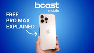 Boost Mobiles Free iPhone 16 Pro Max Deal Explained [upl. by Ahseenat49]