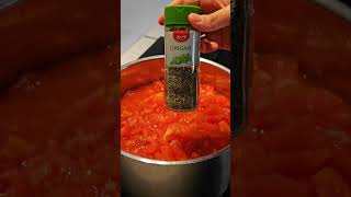 Sauce tomate maison 🍅 recettefacile saucetomate tomate [upl. by Sucramaj]