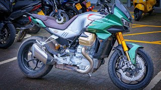 2023 Moto Guzzi V100S Mandello  In Depth Review [upl. by Acinoreb746]